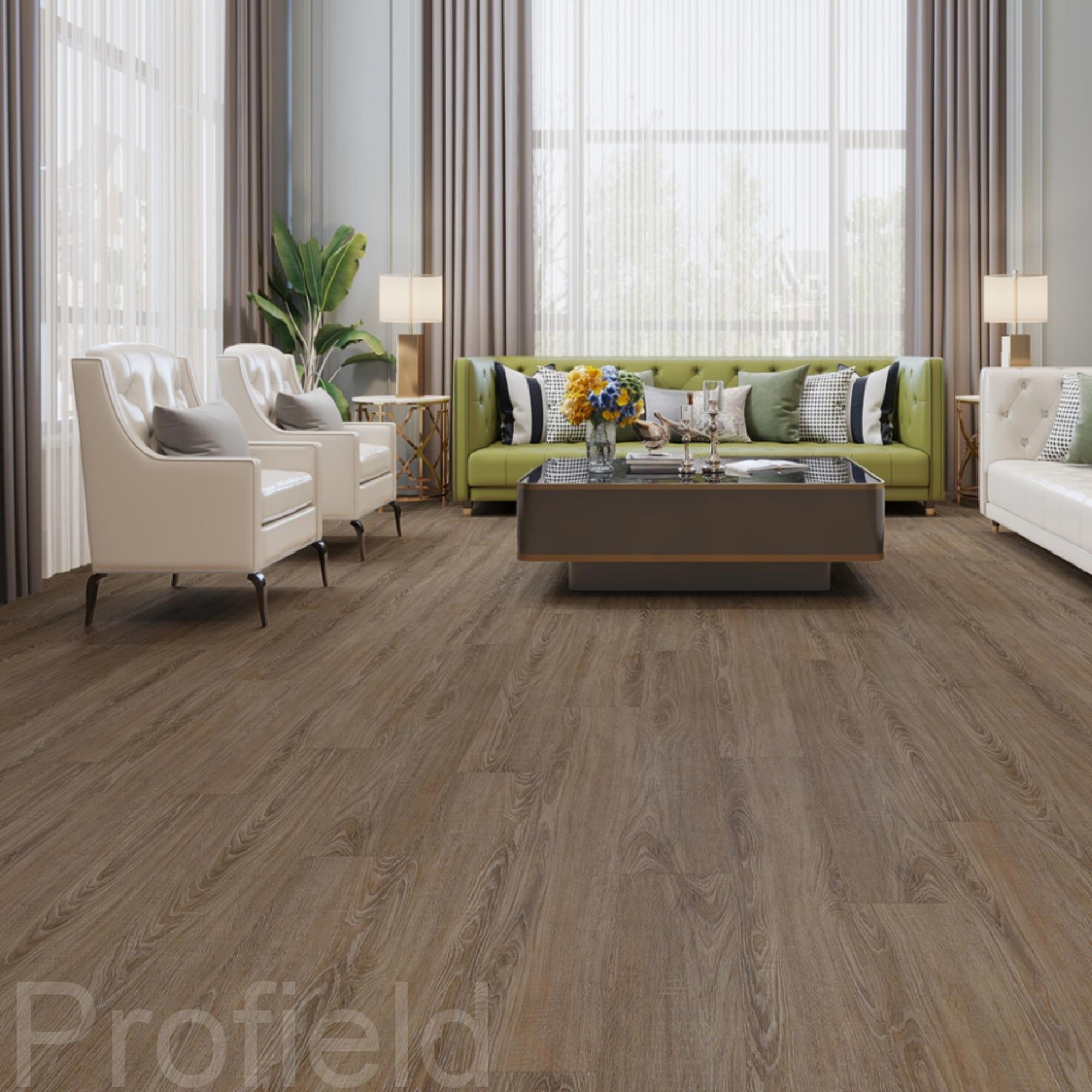 Изображение товара SPC плитка PROFIELD Дуб Палермо класс 34 5.5 мм влагостойкая структурированная