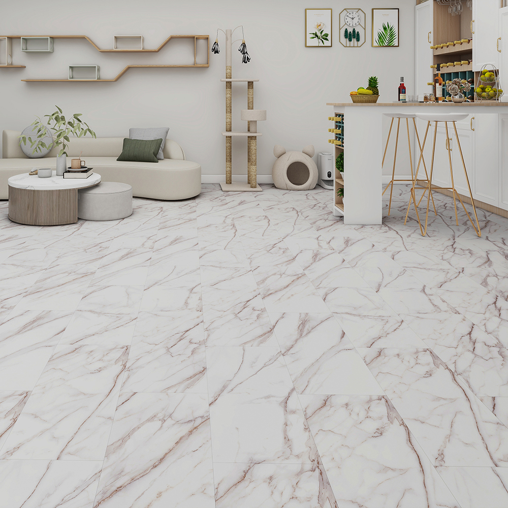 Изображение товара SPC плитка Lamiwood Aqamarine Мрамор Примо 43 класс толщина 5 мм 1.86 м², цена за упаковку