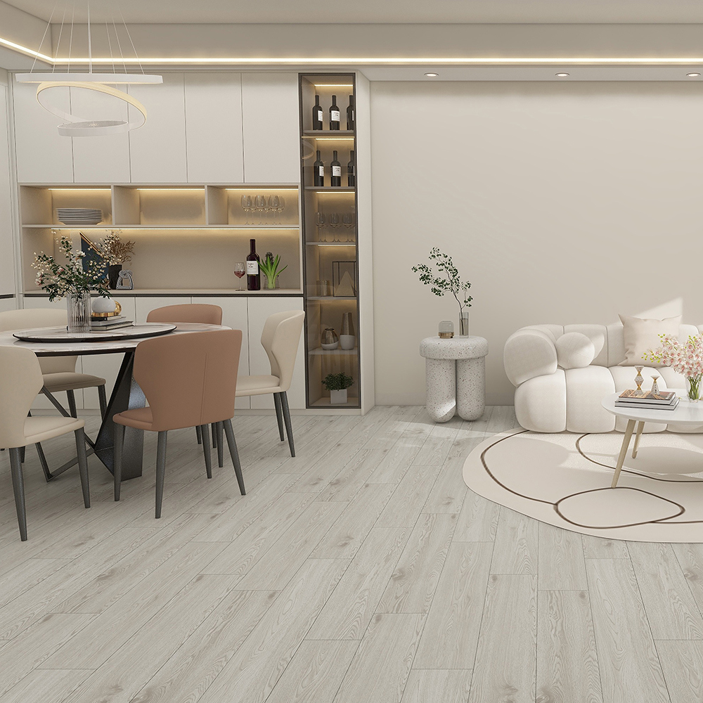 Изображение товара SPC плитка Lamiwood Quartzwood Дуб Бруклин 43 класс, толщина 5 мм, водостойкий пол