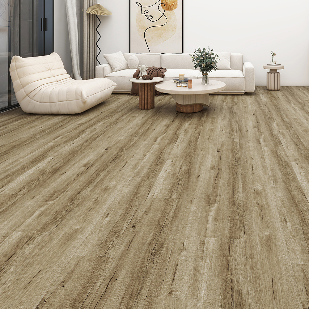 Изображение товара SPC плитка Lamiwood Quartzwood Дуб Кросби, водостойкая и износостойкая, 5 мм