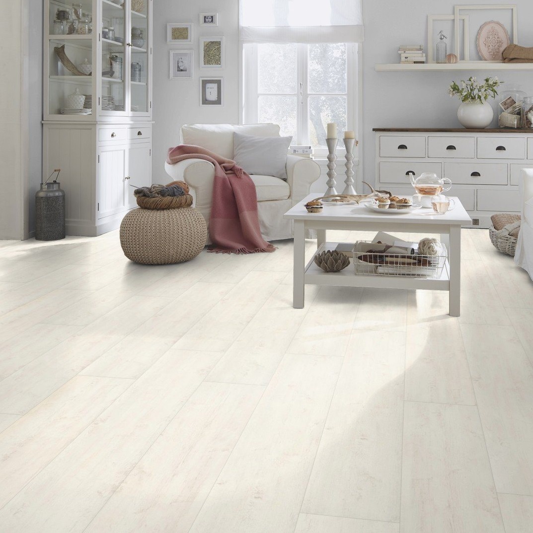 Изображение товара Полиуретановая плитка Wineo Wood XL Crystal Pine 43 класс 2.50 мм 4.5 м²