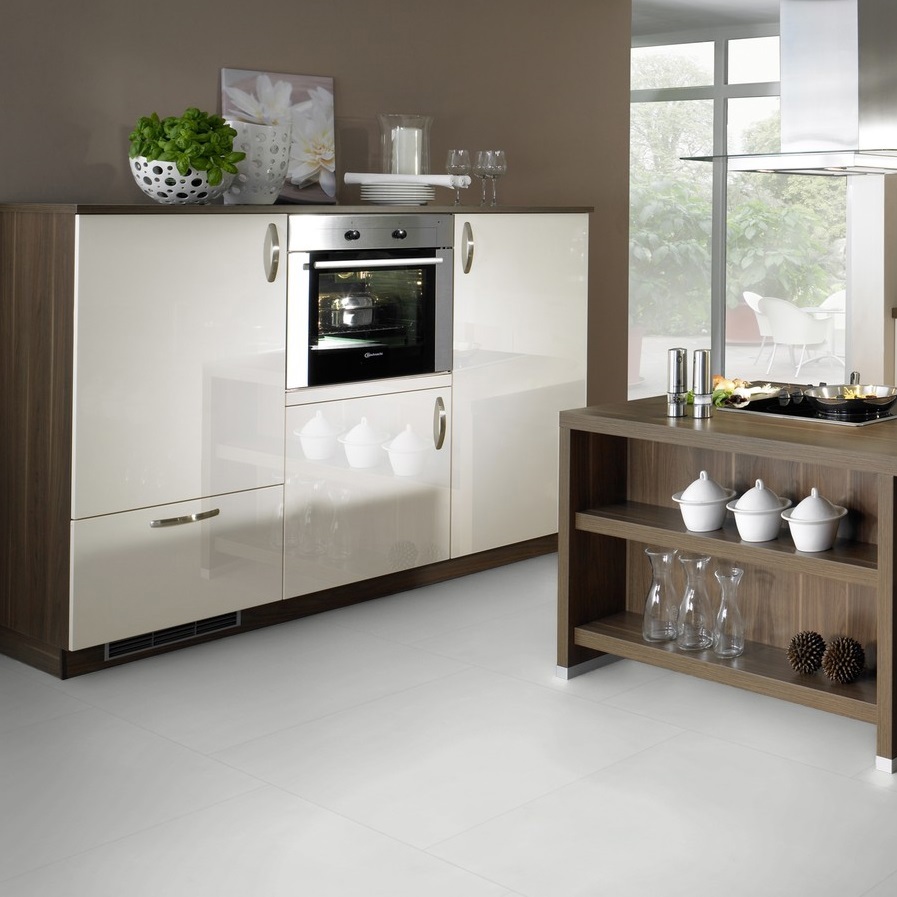 Изображение товара Виниловая плитка Wineo tile XXL белая 42 класс, толщиной 2.5 мм, 5.02 м²