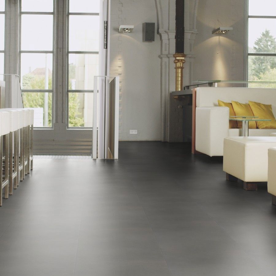 Изображение товара Виниловая плитка Wineo tile L серого цвета 42 класс 2.5 мм 3.34 м2