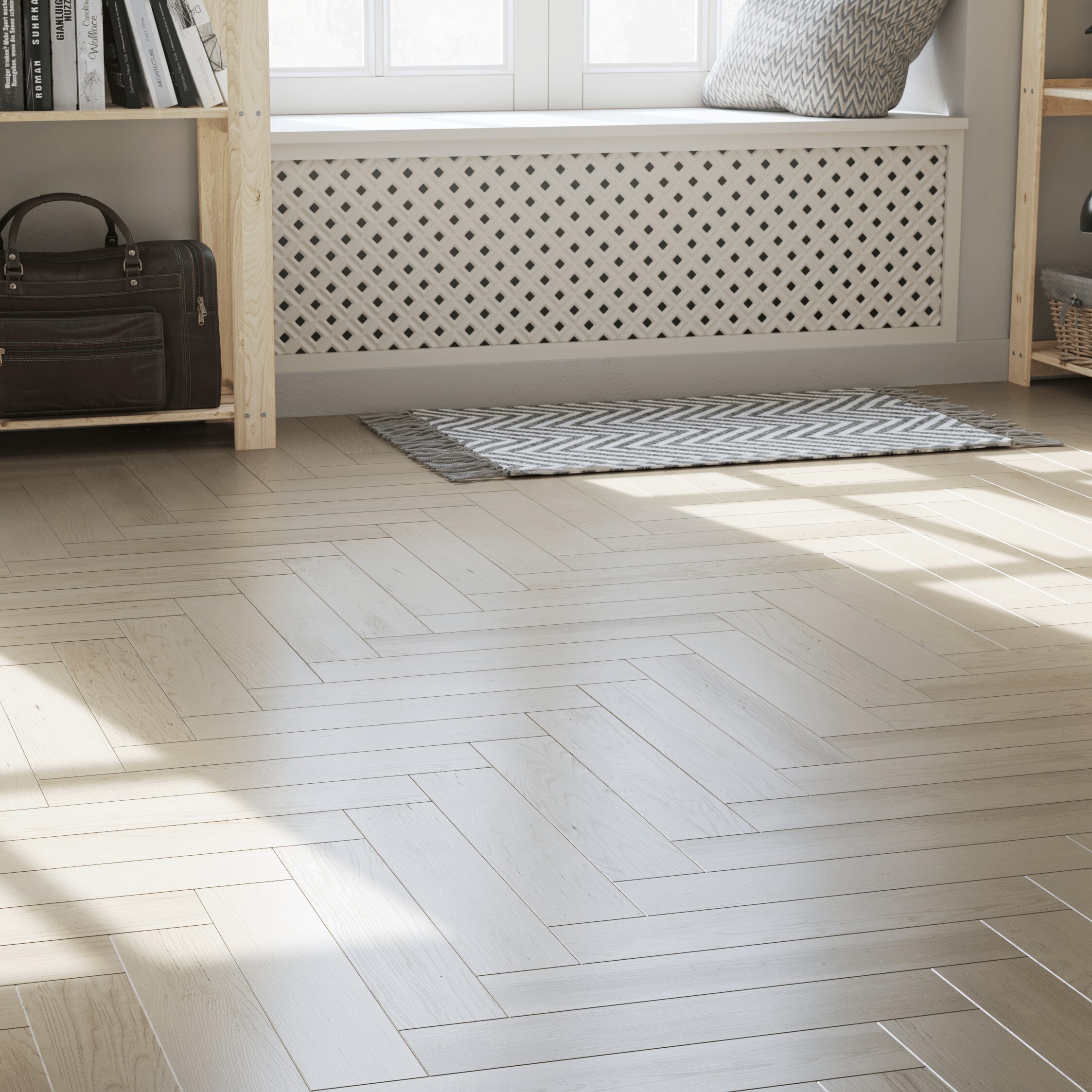 Изображение товара Массивная доска Сибирская береза 23 класс 20 мм с фаской эко напольное покрытие