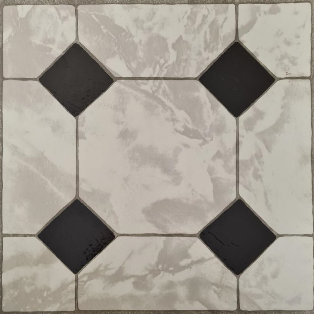 Изображение товара ПВХ плитка Samun квадрат серый 22 класс толщина 25 мм 1 м²