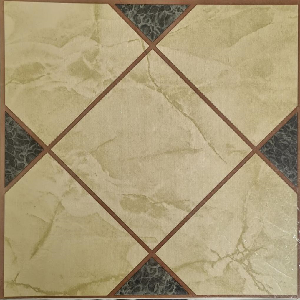 Изображение товара ПВХ плитка Samun ромб бежевый 22 класс толщина 25 мм 1 м²