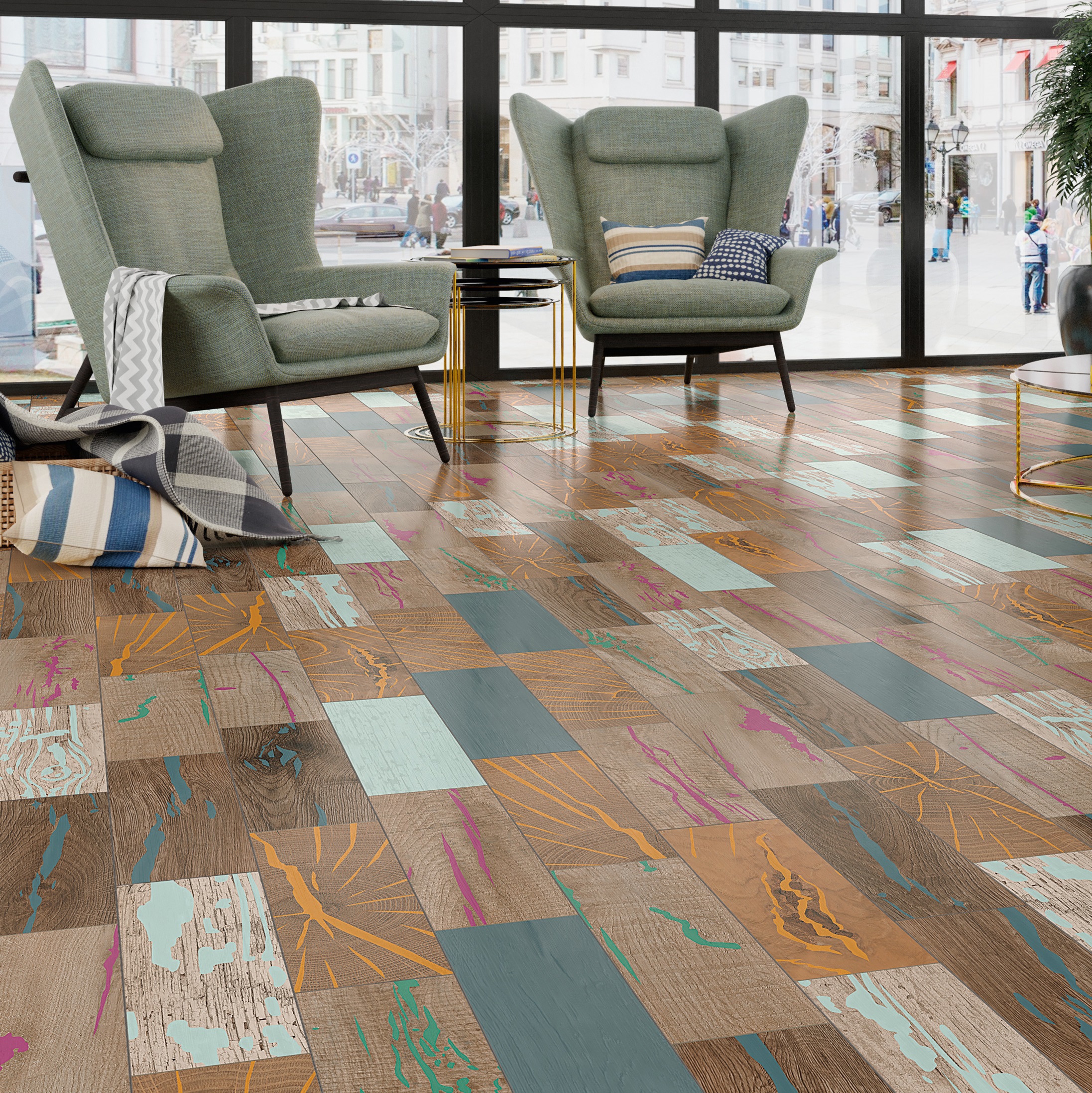 Изображение товара Ламинат Camsan Avangard Plus Анемон 33 класс 10 мм фаска 1.57 м2 турция