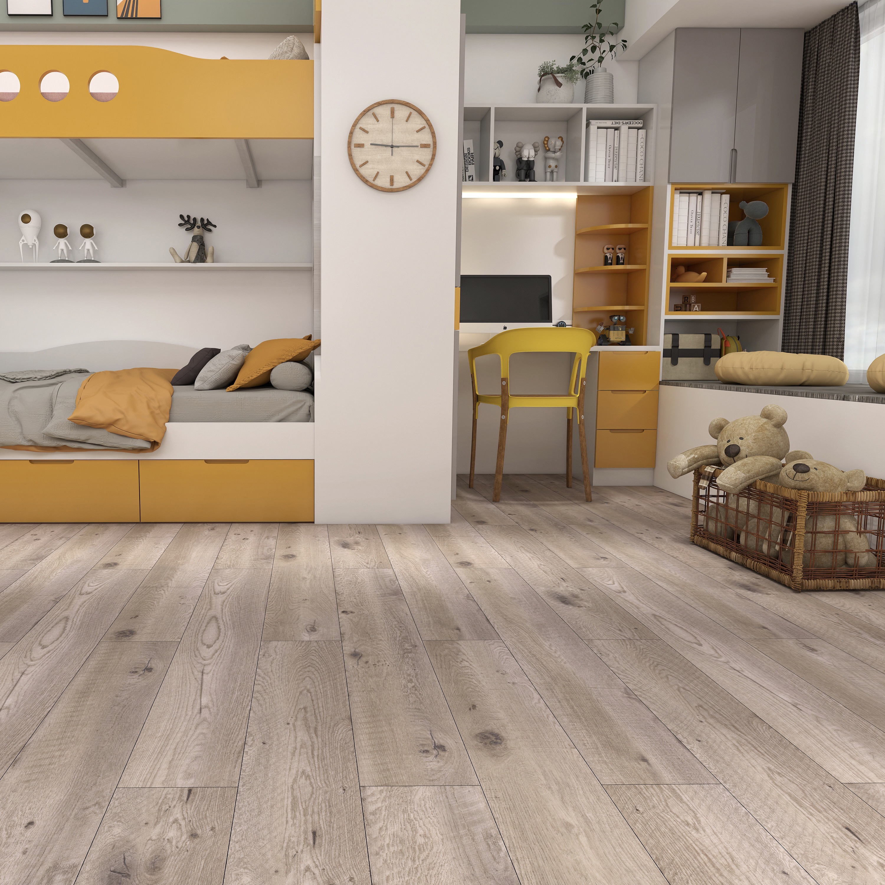 Изображение товара SPC плитка Betta VILLA V105 Дуб Новара 43 класс 4.5 мм 2.25 м² замковая