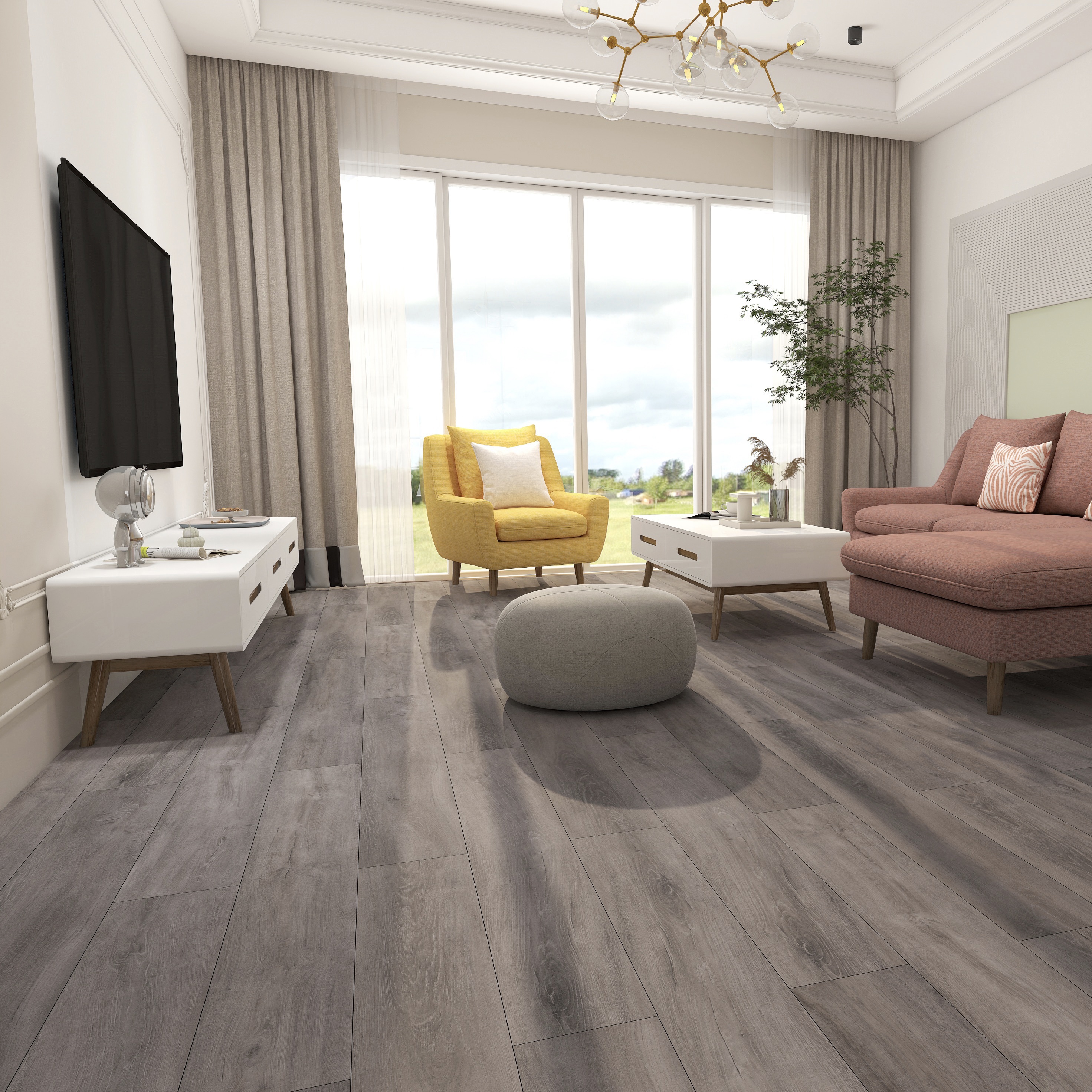 Изображение товара SPC плитка Betta VILLA V104 Дуб Дрена 43 класс толщина 4.50 мм