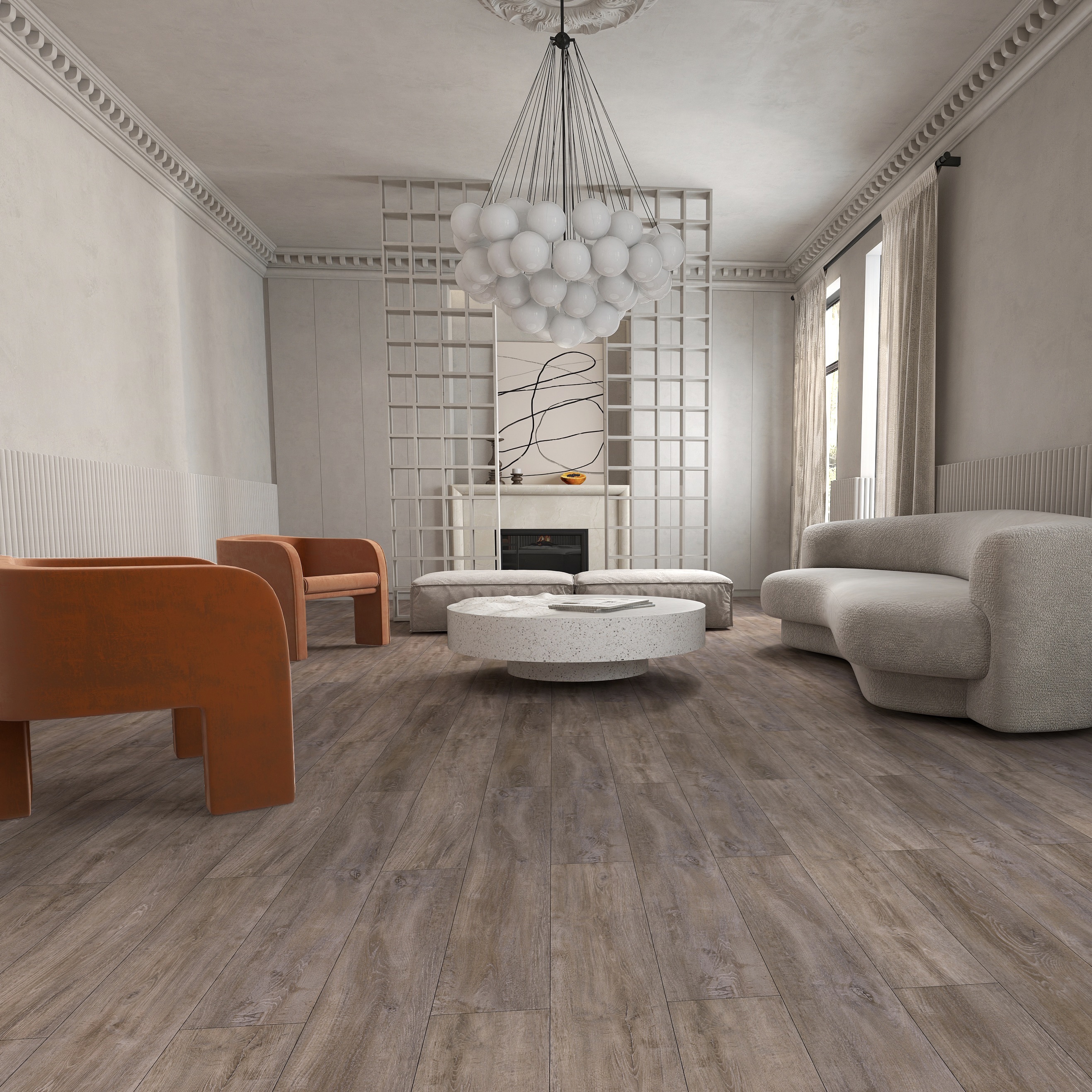 Изображение товара SPC плитка Betta VILLA V101 Дуб Виано 43 класс толщина 4.50 мм 2.248 м², цена за упаковку