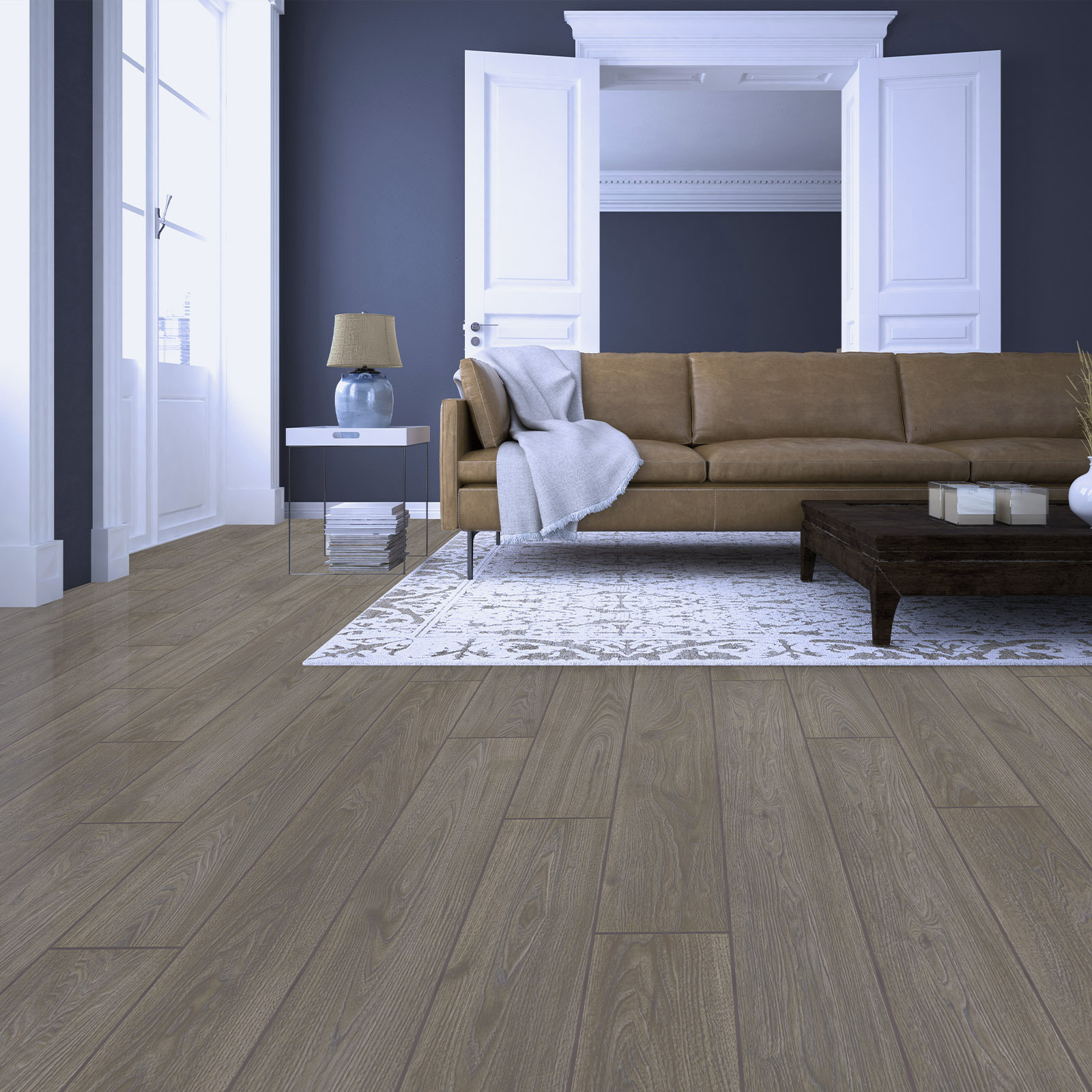 Изображение товара Ламинат Peli Alberra Уна 32 класс толщина 8 мм с фаской 1.9608 м², цена за упаковку