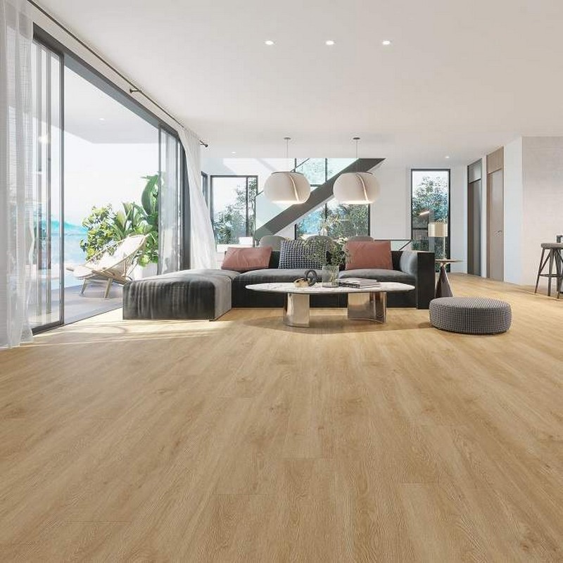 Изображение товара SPC плитка Evofloor Life Дуб Борнео 3.5 мм 2.25 м² влагостойкий пол