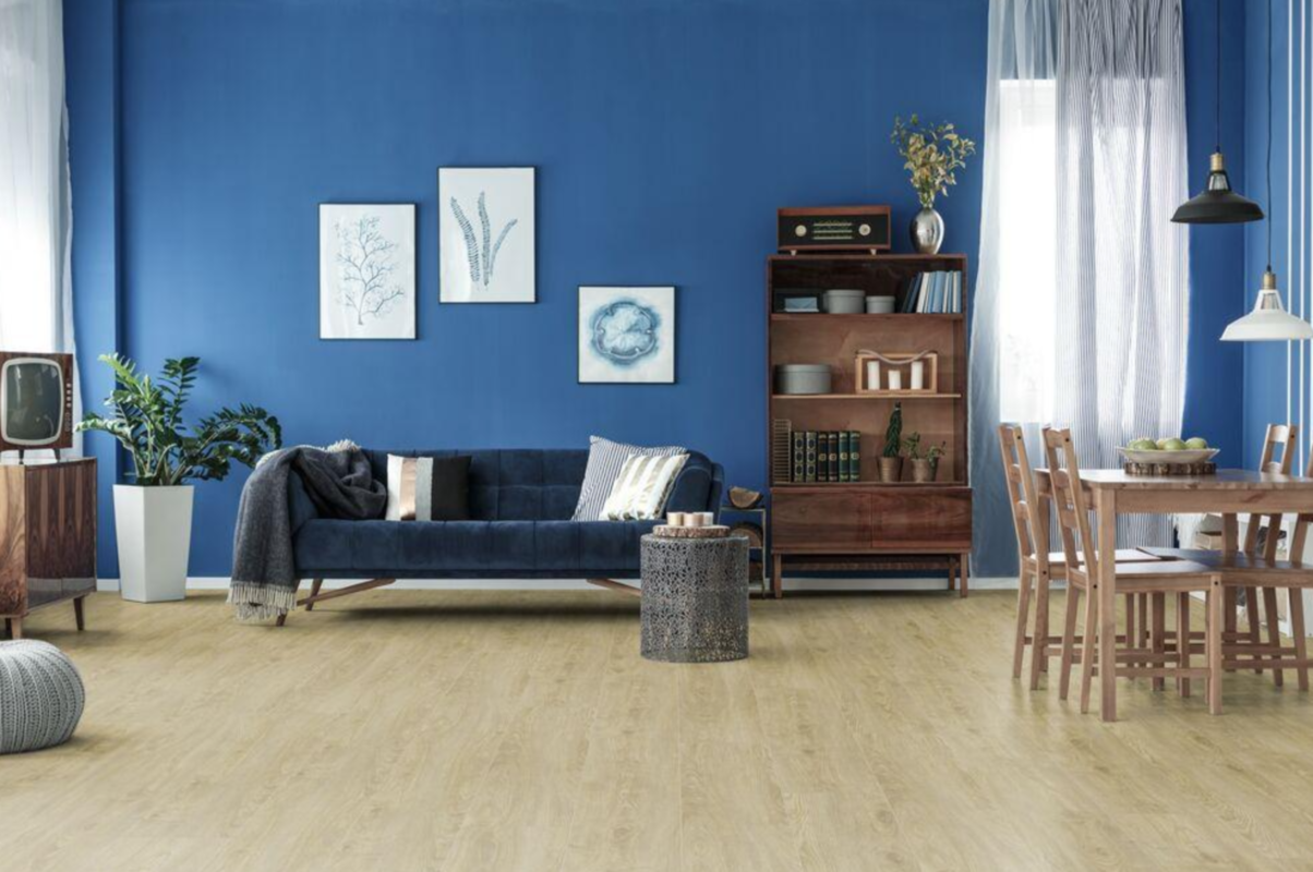 Изображение товара Ламинат Eurowood Purus Дуб Песок Пустыни 32 класс толщина 8 мм с фаской 2.131 м², цена за упаковку