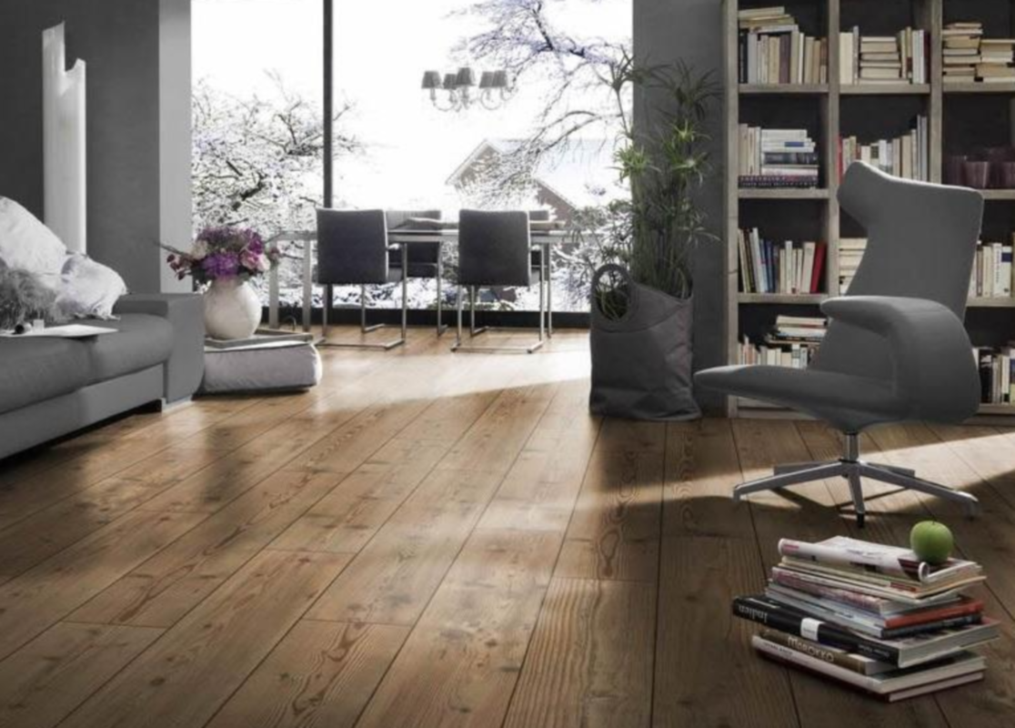 Изображение товара Ламинат Eurowood Purus Сосна Тауэрн 8 мм 32 класс влагостойкий с фаской, 2.13 м²