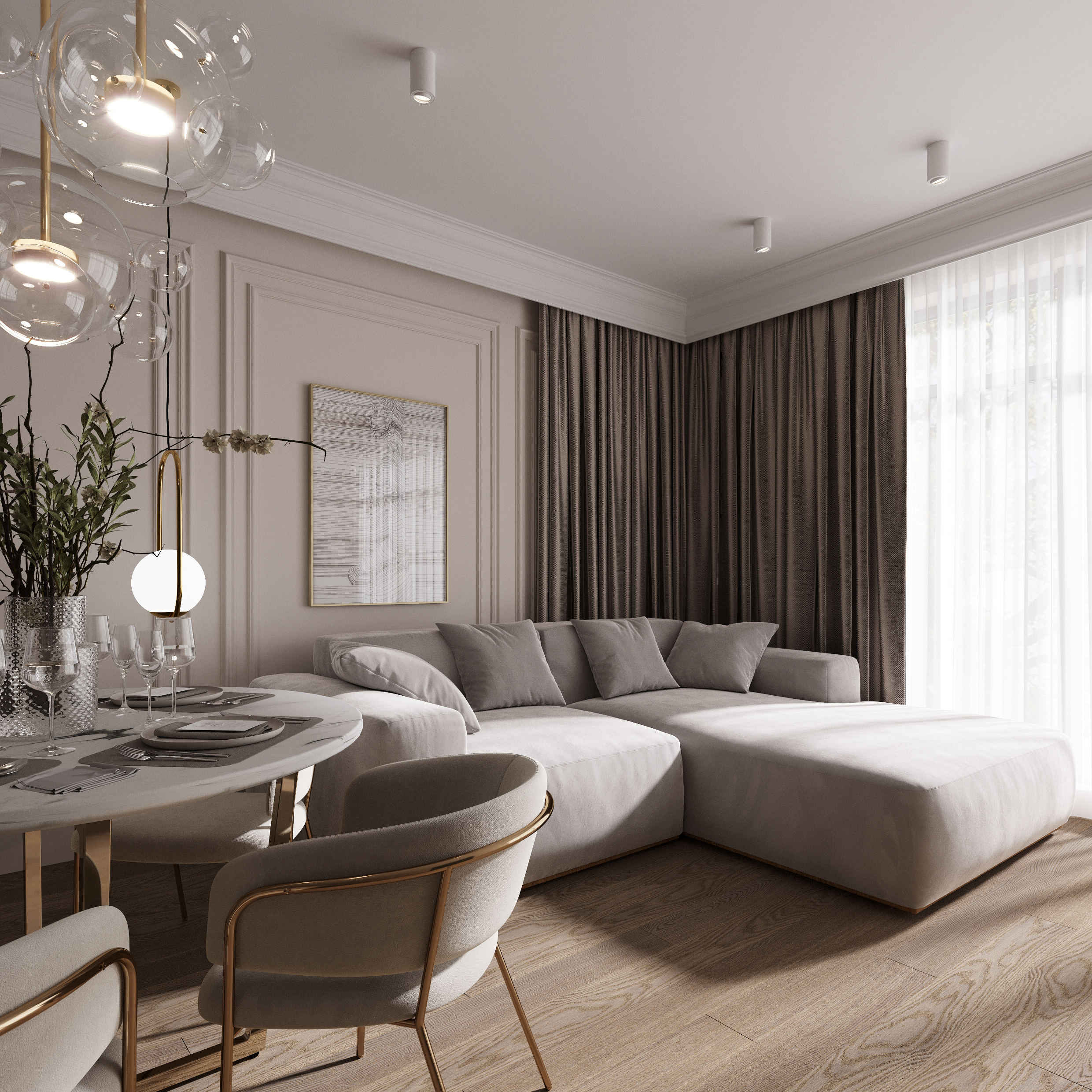 Изображение товара Паркет AlixFloor Дуб коричневый натуральный 33 класс толщина 14 мм с фаской 2 м², цена за упаковку