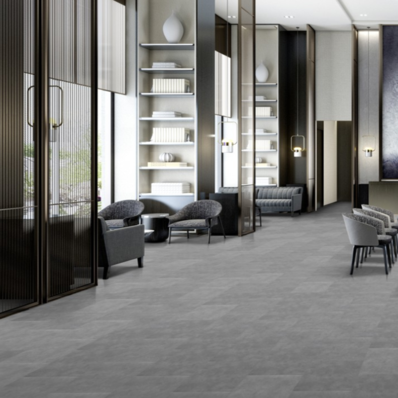 Изображение товара ПВХ плитка Forbo Effekta Professional T Natural Concrete PRO 43 класс, 2.2 мм, 3 м²