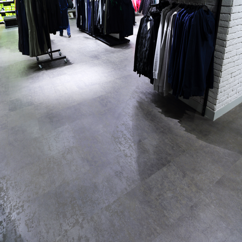 Изображение товара LVT Плитка Vertigo Trend Stone&Design Concrete Dark Grey 43 класс влагостойкая