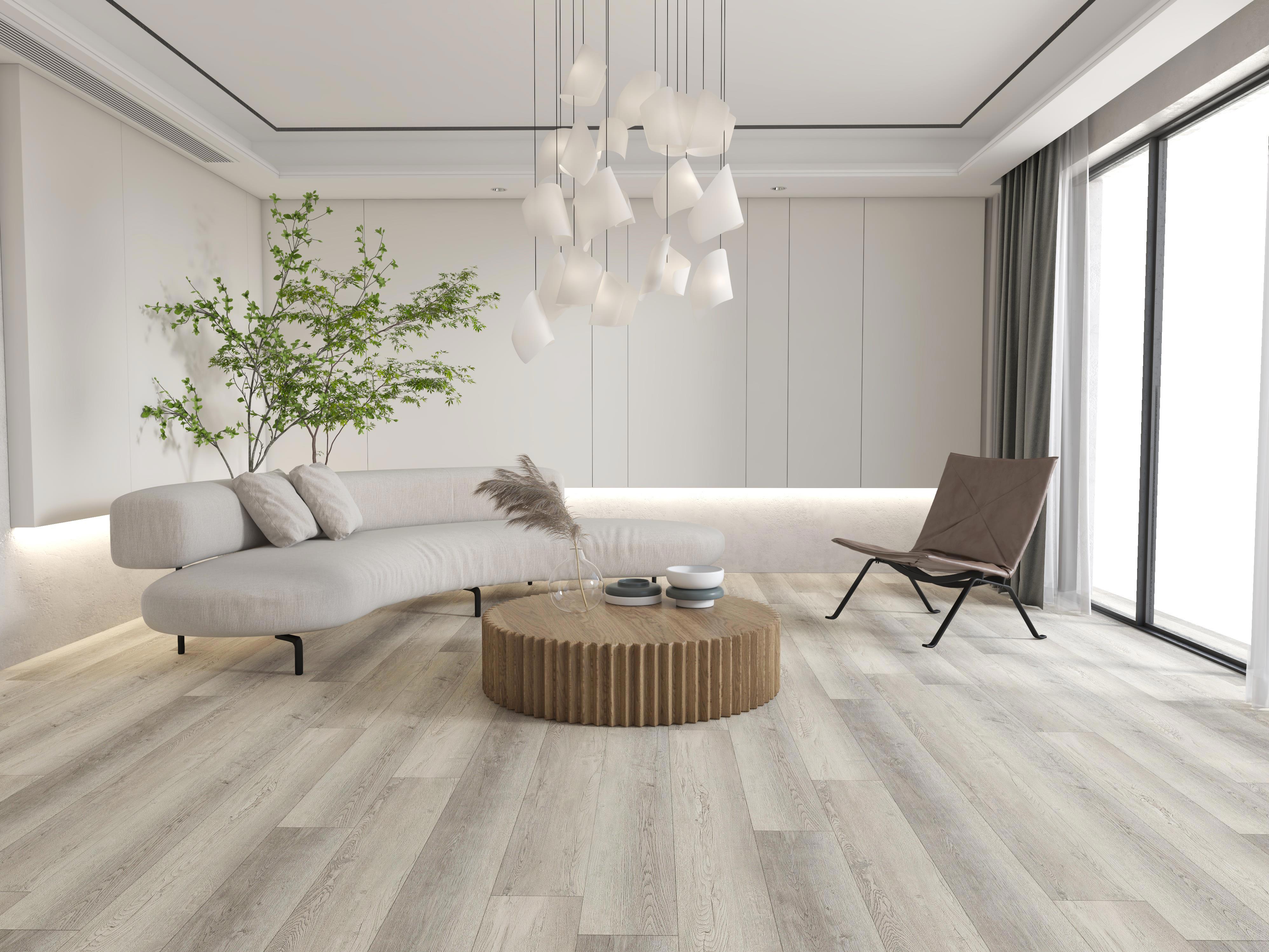 Изображение товара SPC плитка Floorwood Quantum дуб Содди 43 класс толщина 5 мм 2.23 м² с фаской для влажных помещений