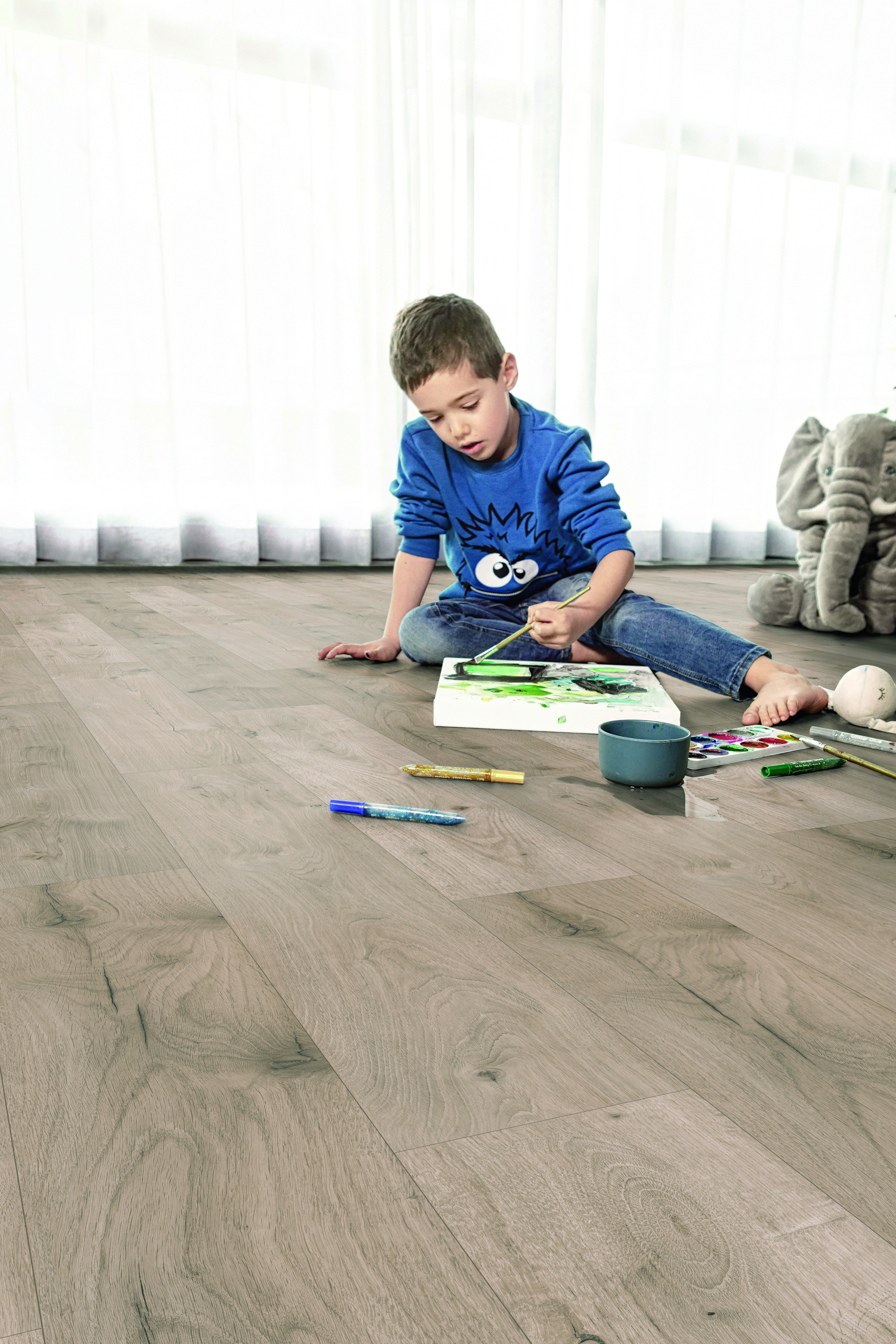 Изображение товара Ламинат Master Floor Aqualine Av Oak Ferrara Chillwond 8 мм класс 33 водостойкий фаска