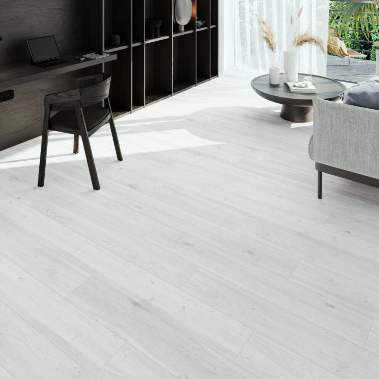 Ламинат Dream floor Modern Ясень Серебристый 32 класс толщина 8 мм с ...