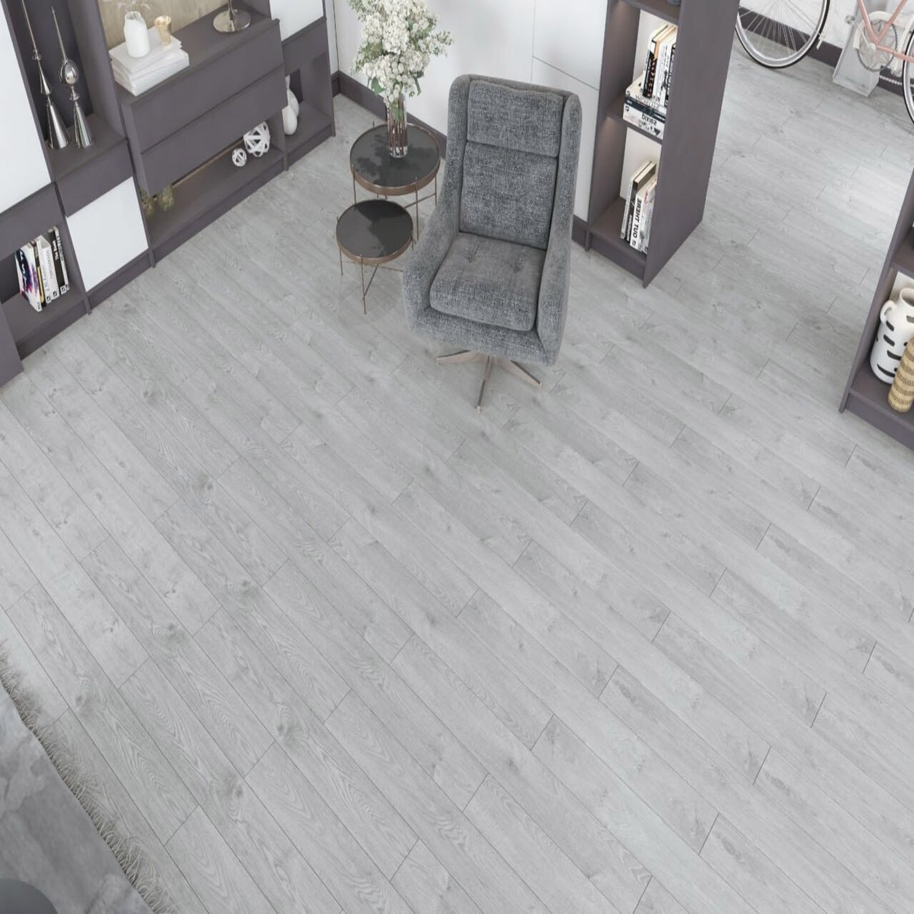 Изображение товара Ламинат Dream floor Massive Everest 33 класс толщина 10 мм с фаской серый 1.477 м²