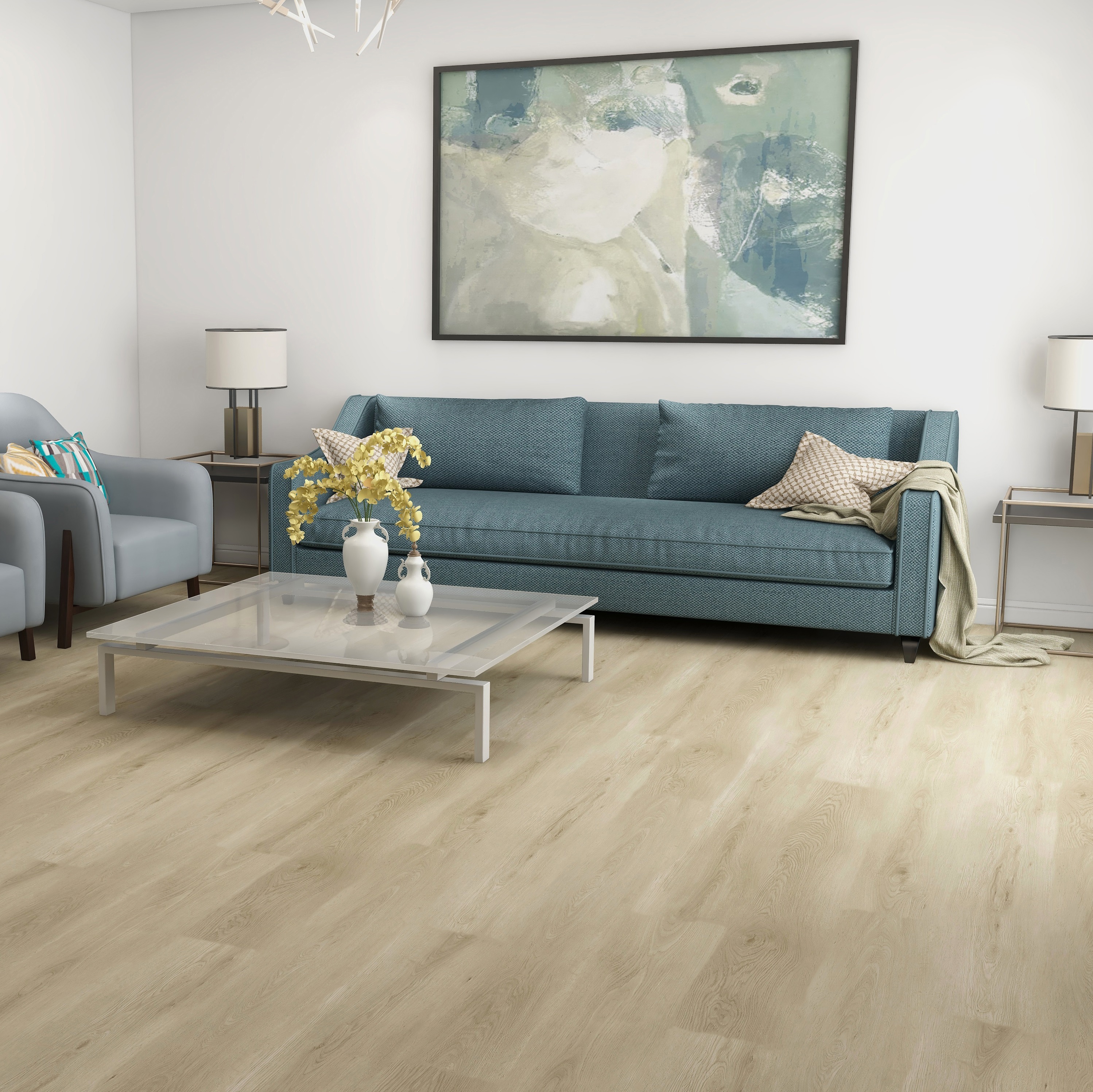 Изображение товара SPC плитка Floorwood Joy Fan Фан 43 класс толщина 3.50 мм 2.665 м², цена за упаковку