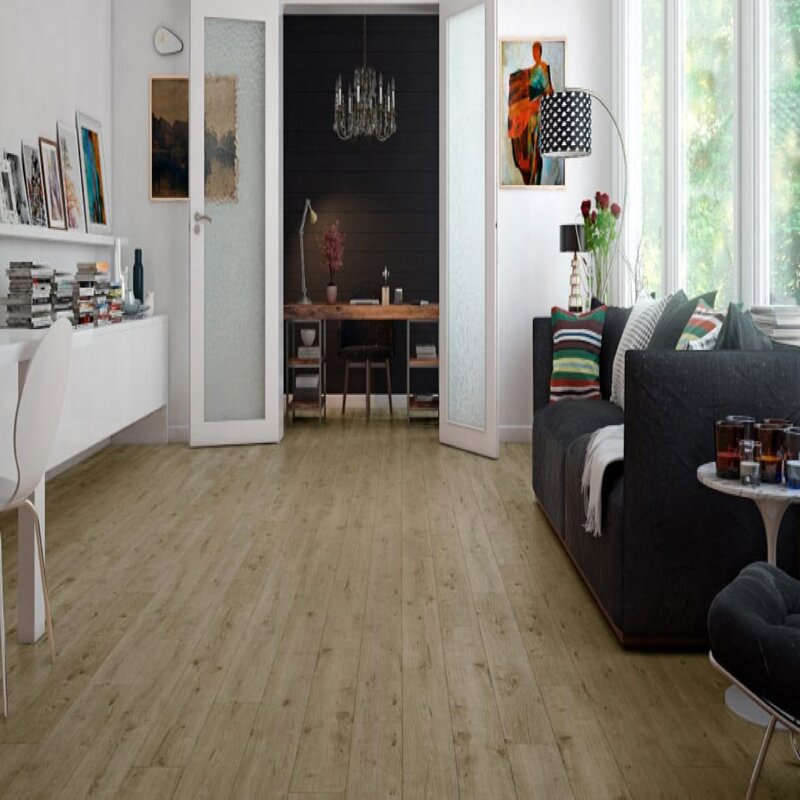 Изображение товара Ламинат VivaFloor Black Label Крофт стандарт 32 класс толщина 8 мм с фаской 2.097 м²