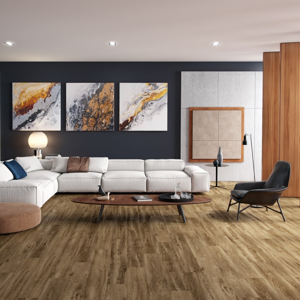 Изображение товара Ламинат GREENWALD Elegance Дуб Фердинант 33 класс 8 мм влагостойкий для дома