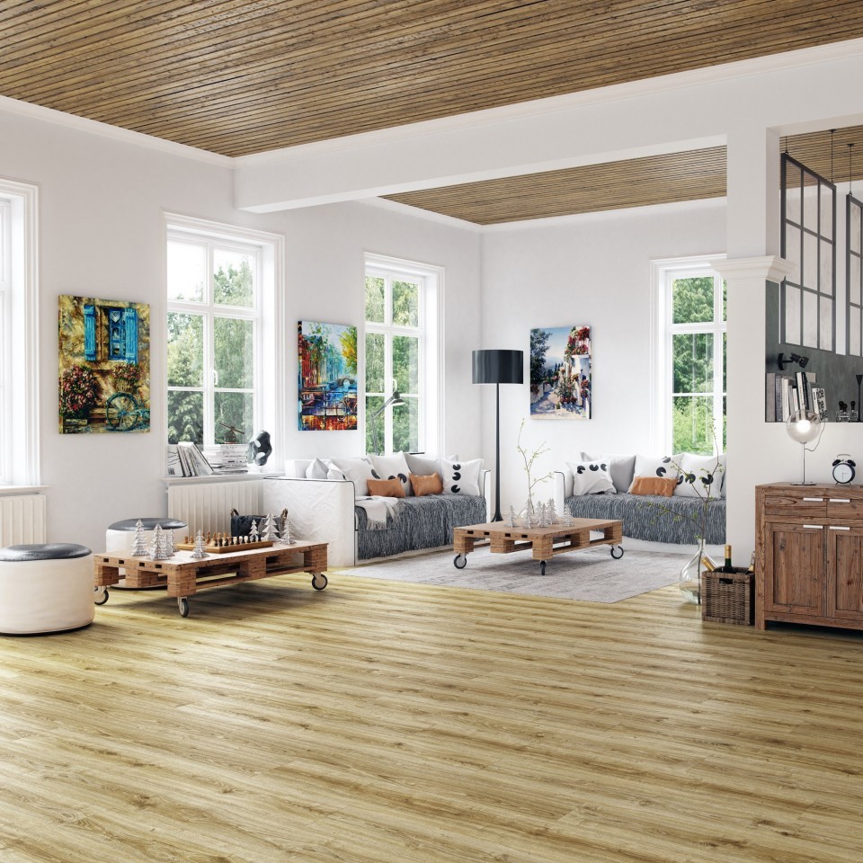 Изображение товара Ламинат Greenwald Elegance Дуб Монпелье 33 класс 8 мм влагостойкий