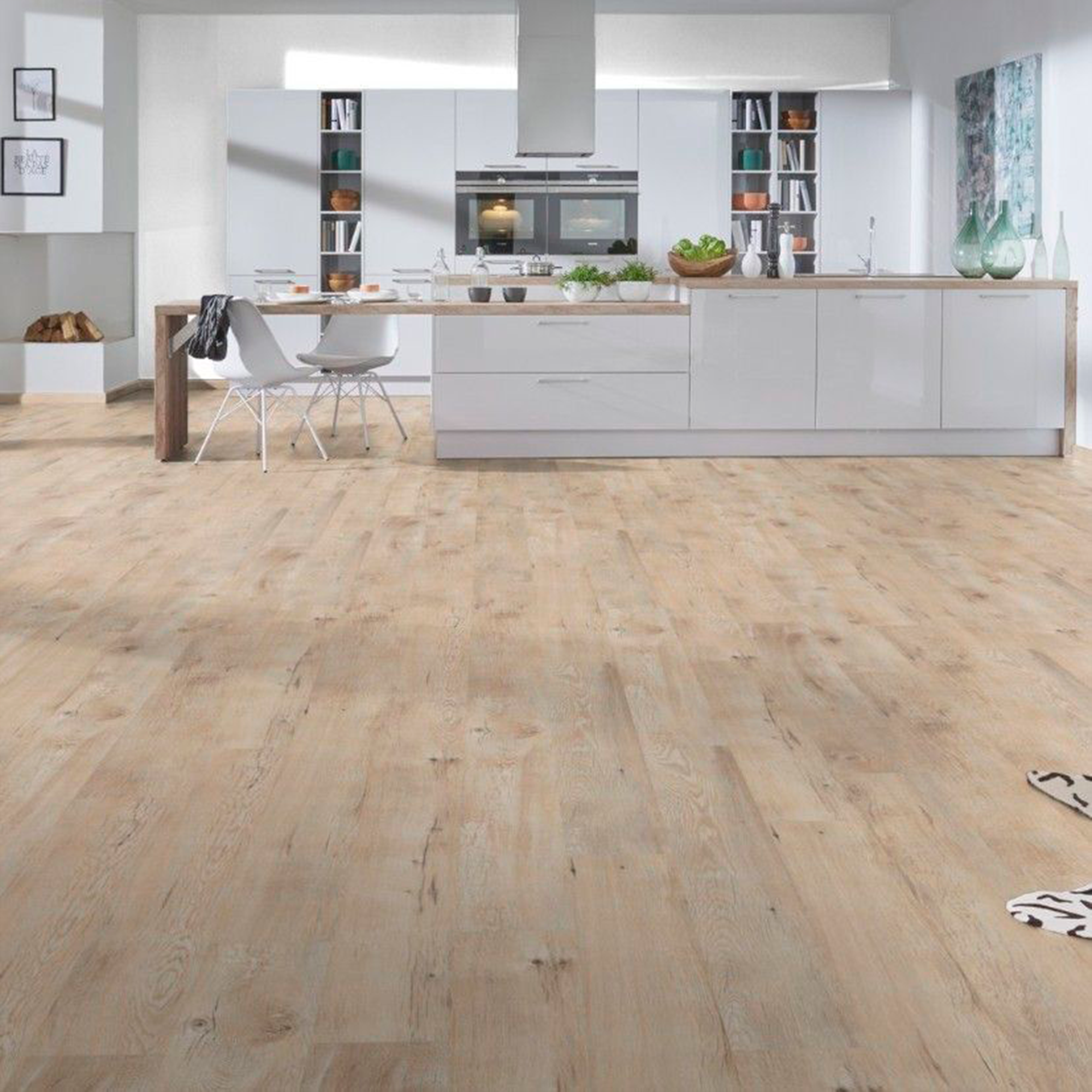 Изображение товара Ламинат Кроношпан Forte Classic Дуб Валькирия 33 класс толщина 8 мм 2.22 м², цена за упаковку