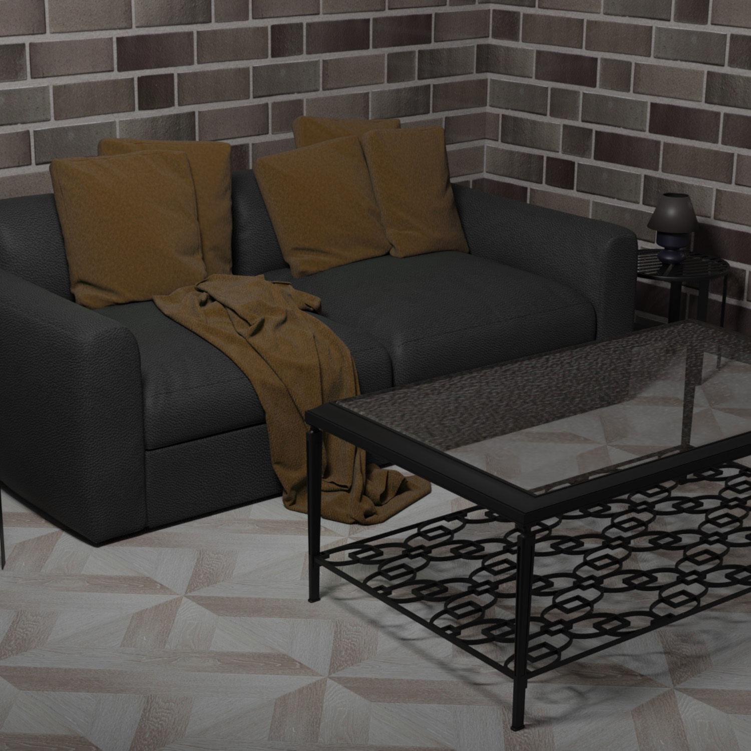 Изображение товара Ламинат GoodWay Arabic Collection Аджман Дуб беленый 34 класс 8 мм фаска 4.42 м2