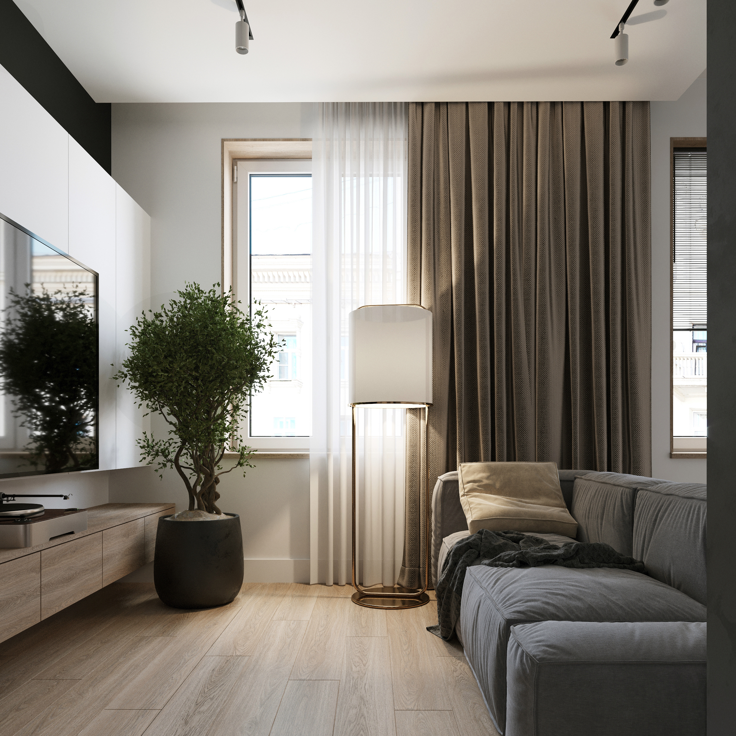 Изображение товара SPC плитка AlixFloor Natural Line Дуб ирландский темный 5мм