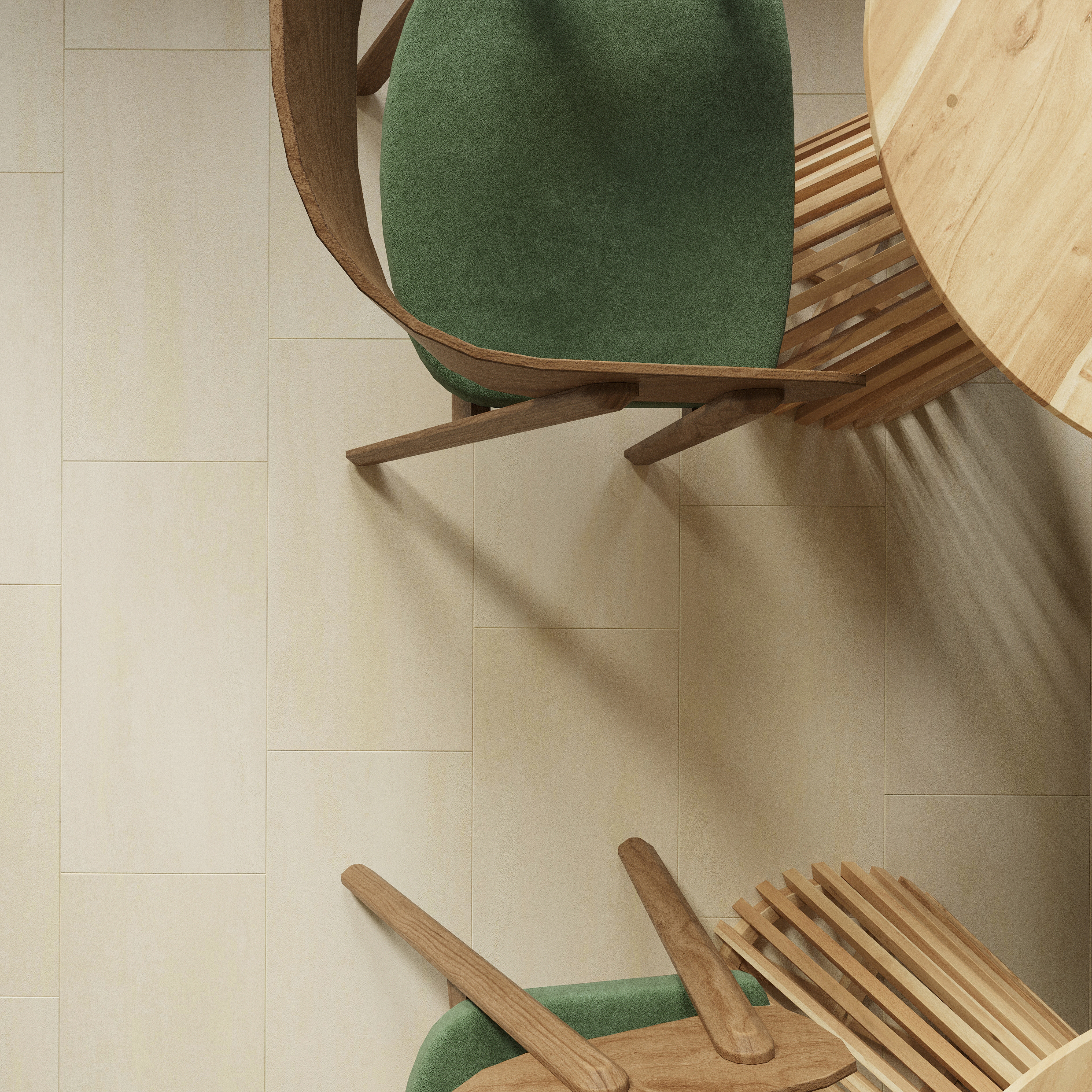 Изображение товара SPC плитка AlixFloor Stone Line Камень бежевый светлый 43 класс толщина 5 мм 1.861 м², цена за упаковку