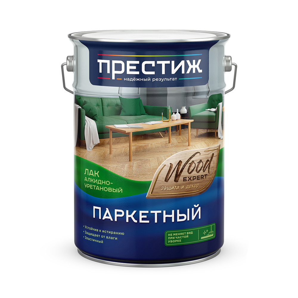 Изображение товара Лак Престиж 01-030-351-050 глянцевый бесцветный 5 л