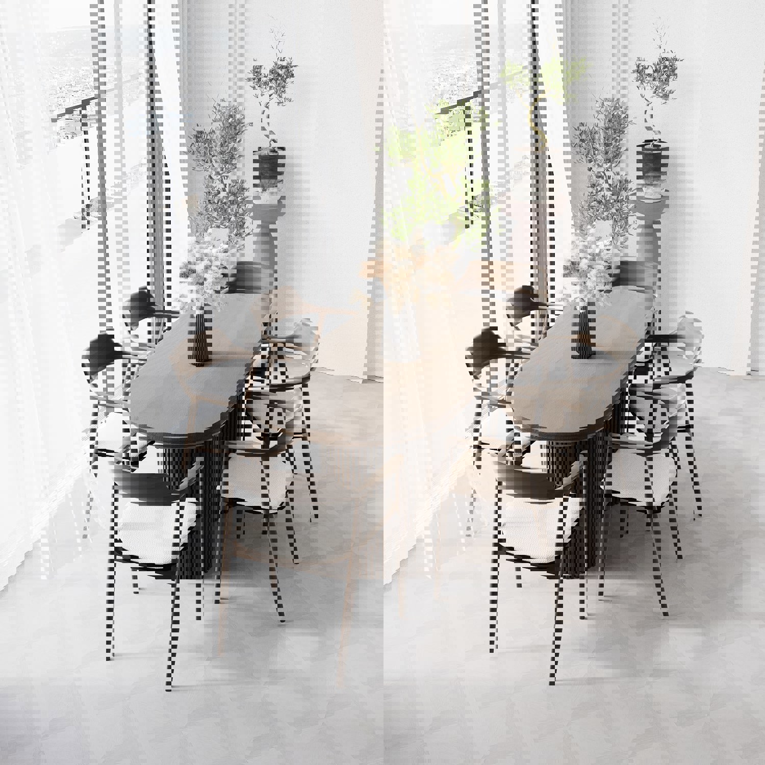 Изображение товара Ламинат GoodWay Cyprus Collection Пафос Дуб снежный 34 класс 8 мм с фаской 3.41 м²