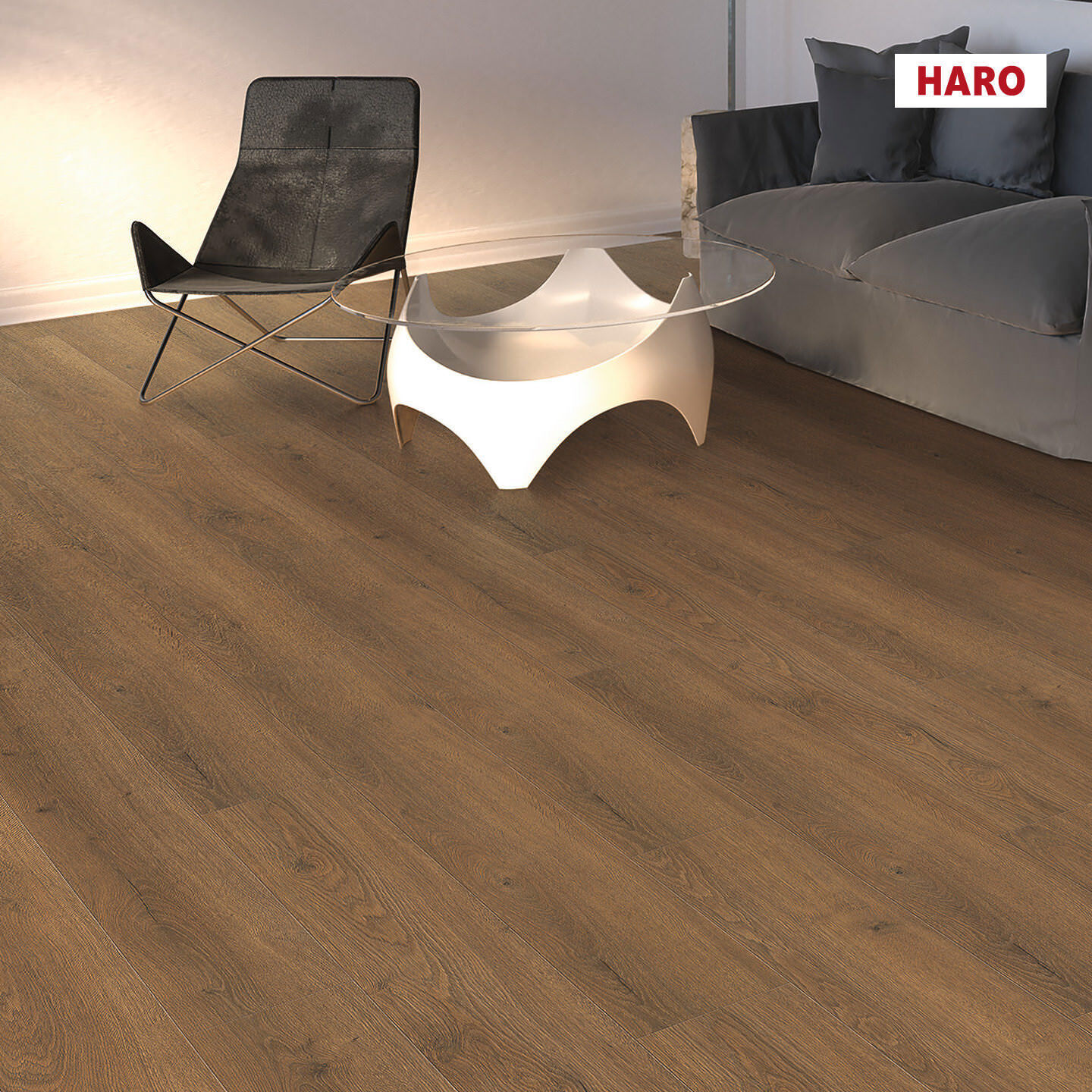 Изображение товара Ламинат Haro Tritty 100 8 мм водостойкий с фаской, Германия, 1.98 м²