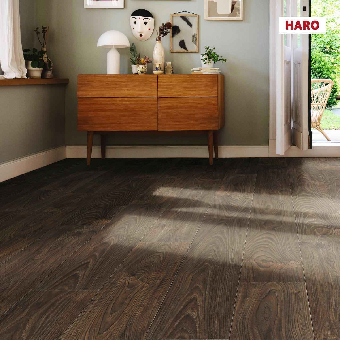 Изображение товара Ламинат Haro Tritty 100 8мм влагостойкий акция варио 1.98м² замок Top Connect