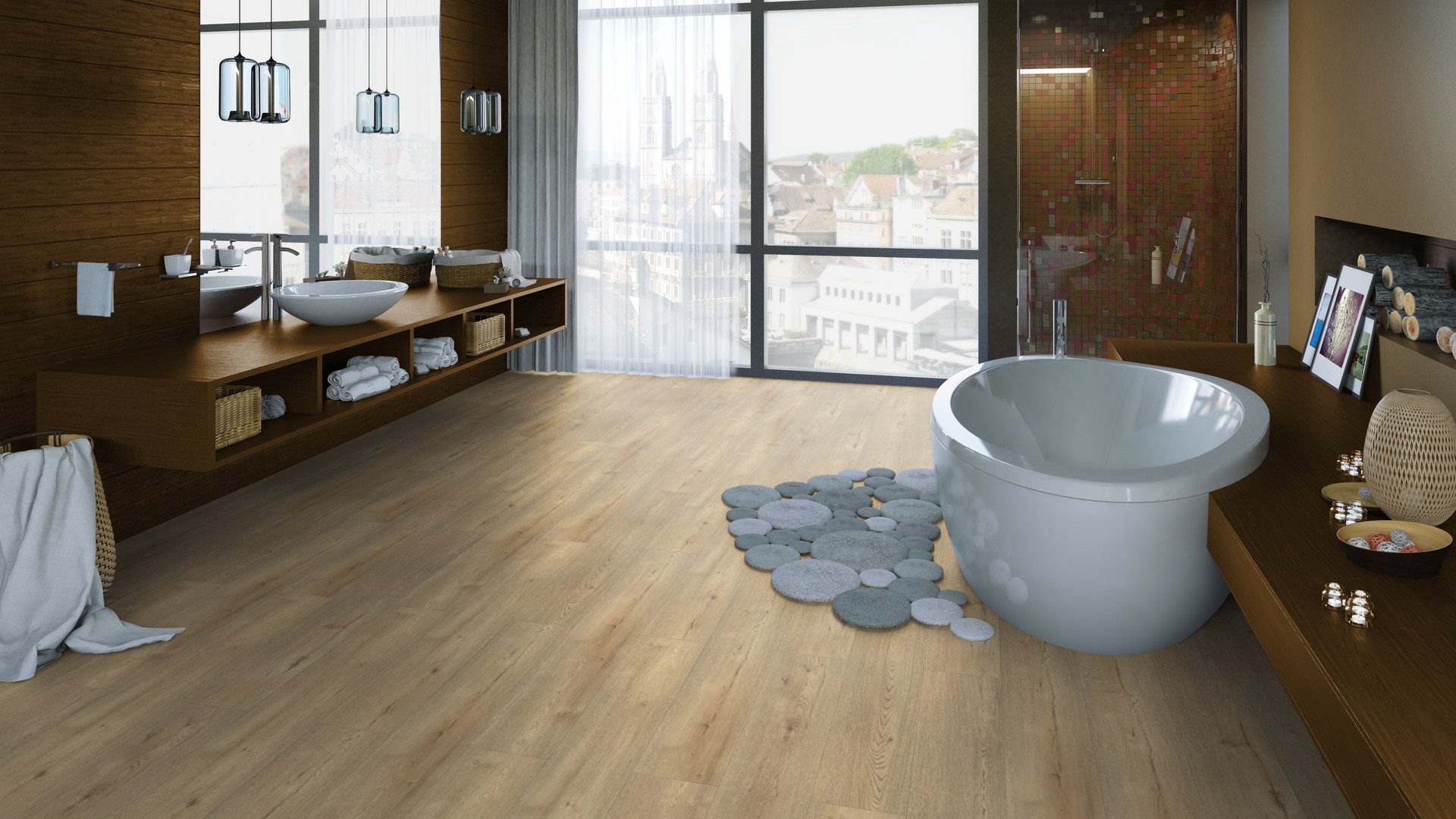 Изображение товара LVT Плитка Tarkett Deep house laura nl 33 класс влагостойкая холодная укладка