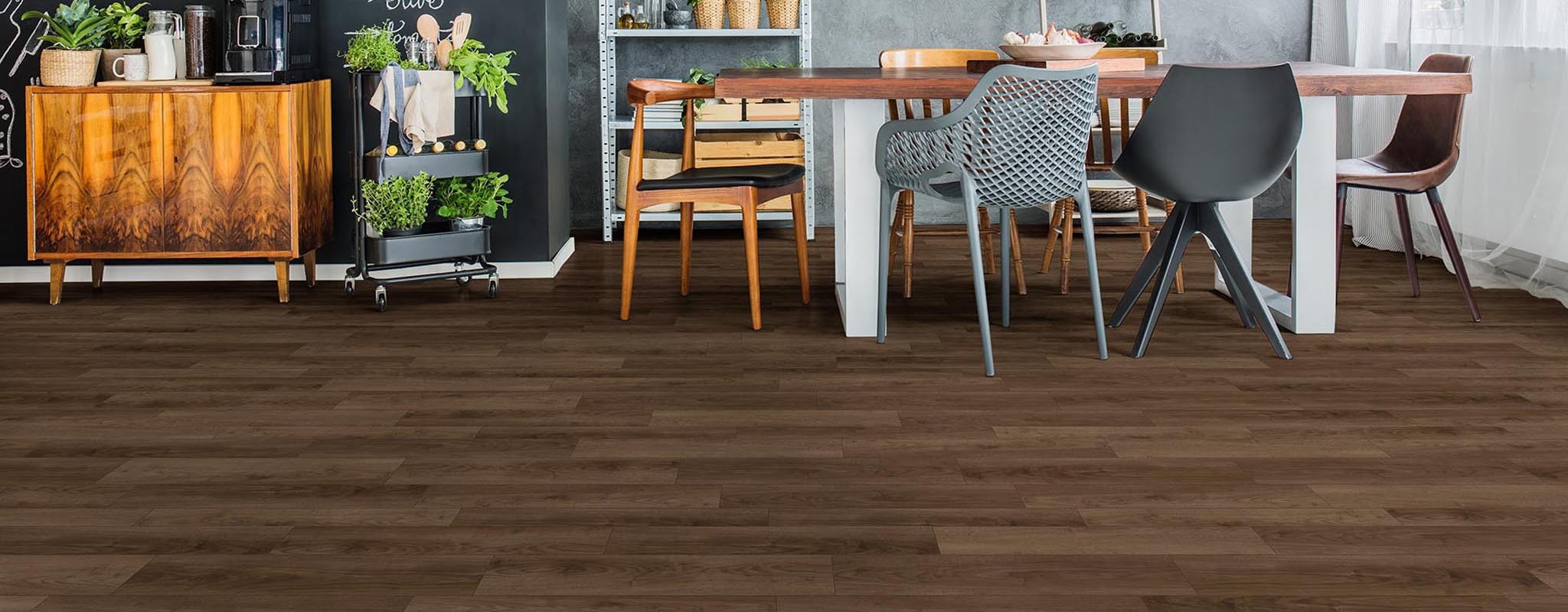 Изображение товара Кварц-виниловая плитка SPC FirmFit Calisto EW-2761 Рея 34 класс влагостойкая, структура дерева