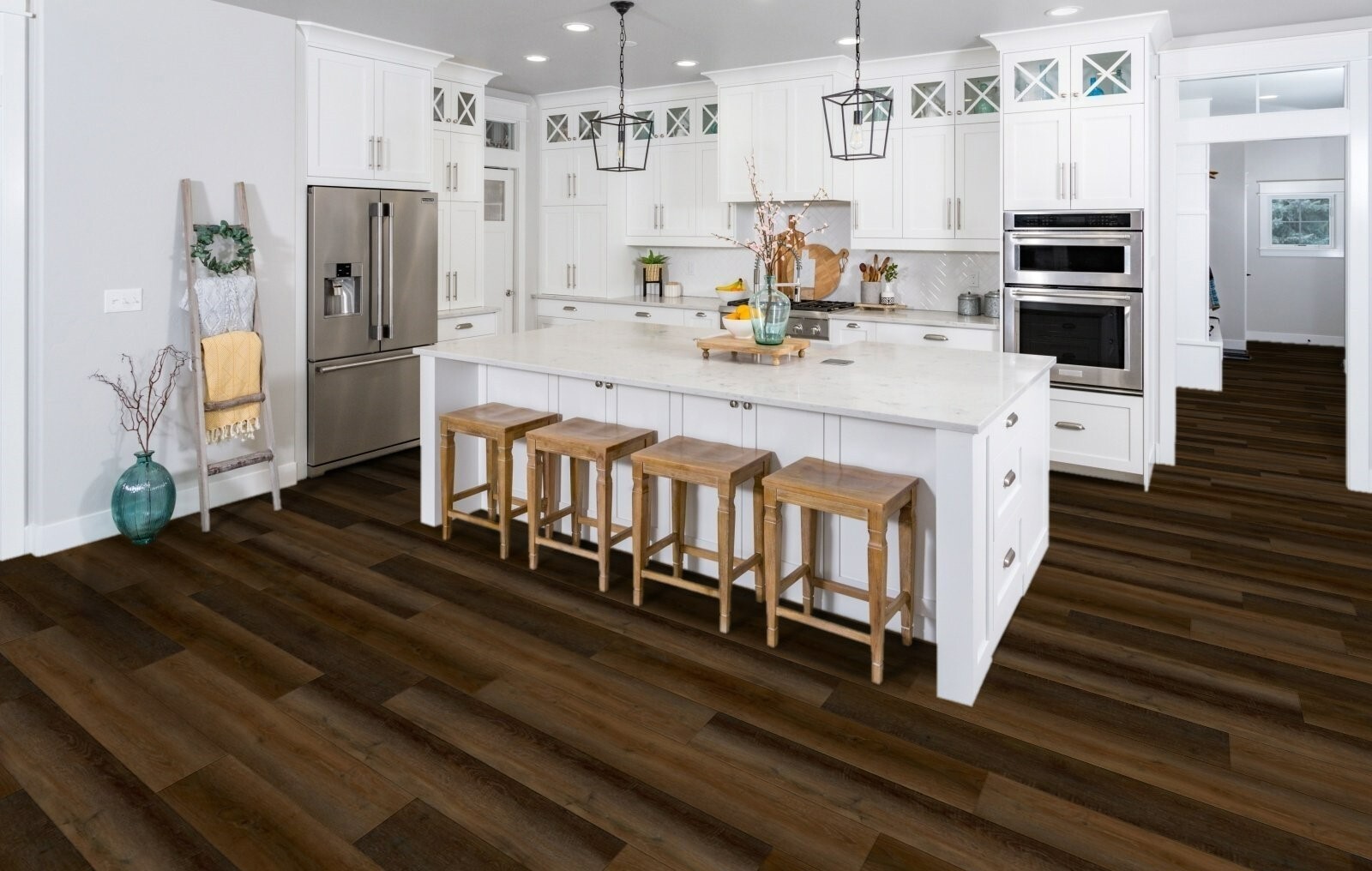 Изображение товара Кварц-виниловая SPC плитка FirmFit Calisto Ganimed 34 класс толщиной 5 мм, водостойкая