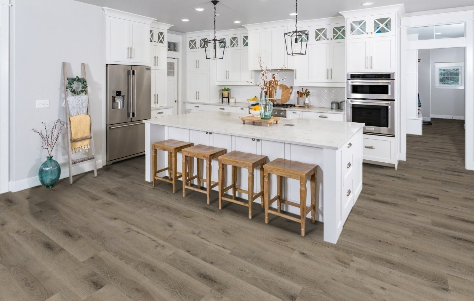 Изображение товара SPC плитка FirmFit Calisto CW-2002 Бейд 34 класс влагостойкая с фасками и антибактериальной поверхн