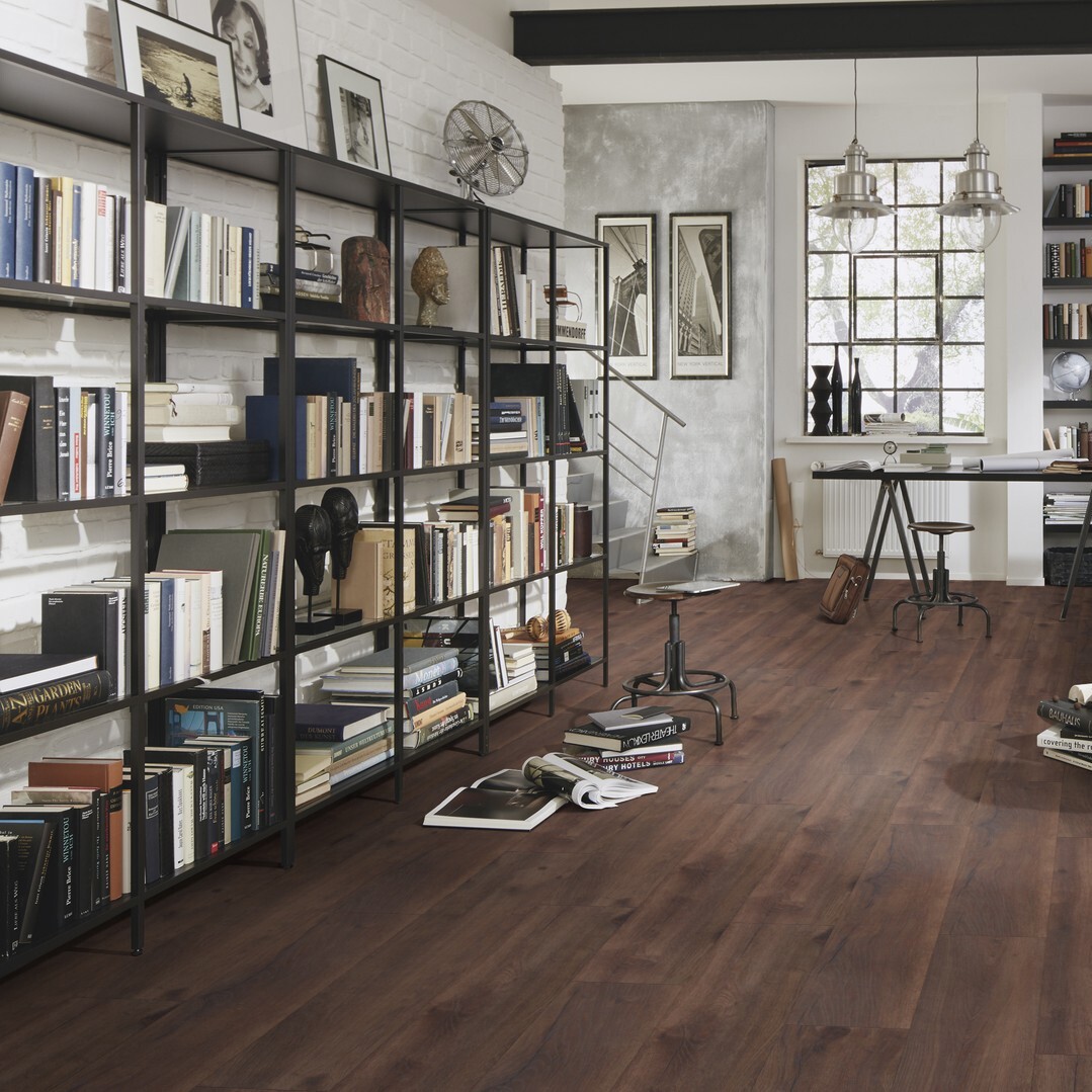 Изображение товара Ламинат Wineo 500 wood L V4 Дуб Лисабон Темно-Коричневый 32 класс 8 мм