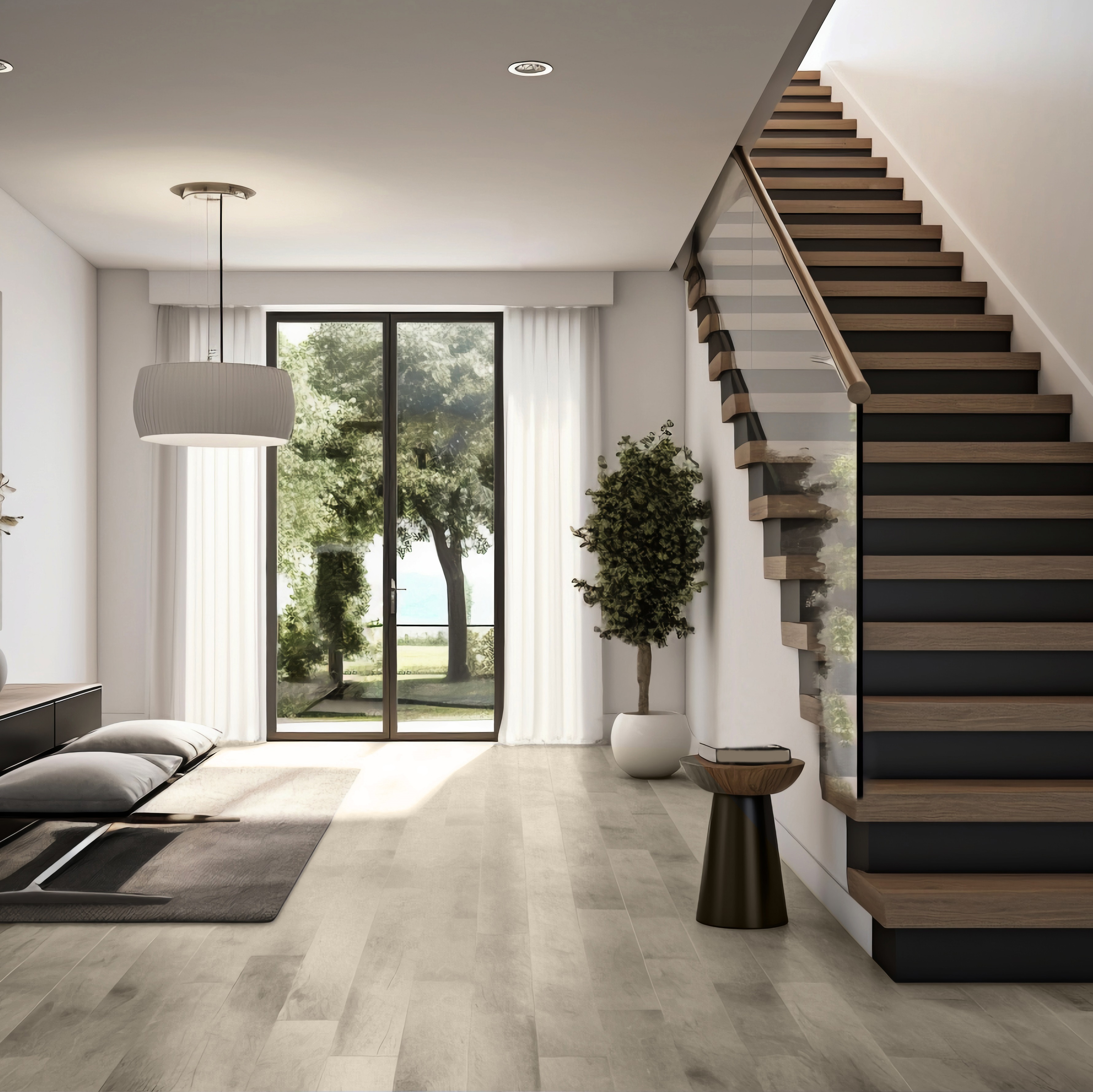 Изображение товара ПВХ плитка Decorifica Scottish Oak 43 класс 5 мм 2.1 м² водостойкая