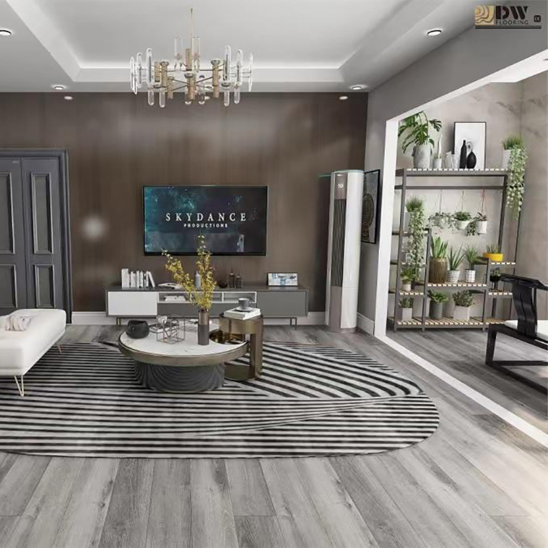 Изображение товара СПК плитка DW Flooring DW HY-H-107 43 класс 5 мм текстурированное дерево