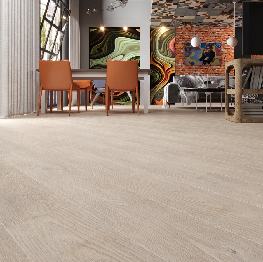 Изображение товара Ламинат Forest Floor Sphere Currant Oak 12 мм класс 33 экологичный бежевый