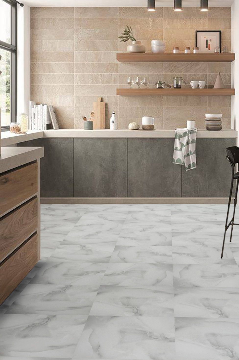 Изображение товара ПВХ плитка Alper AFT-308 33 класс толщина 2 мм 4 м² цена за упаковку