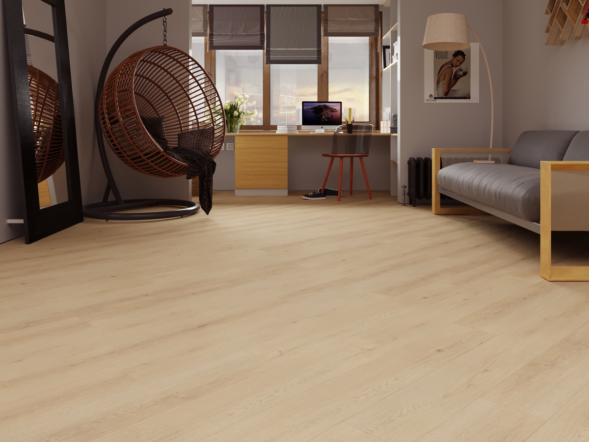 Изображение товара SPC плитка Alta Step Gusto Дуб Меренга 34 класс толщина 4 мм 2.631 м², цена за упаковку цена за упаковку