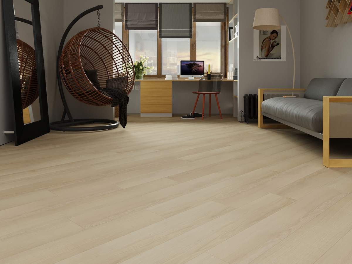 Изображение товара SPC плитка Alta Step Gusto Дуб Марципан 34 класс толщина 4 мм 2.631 м², цена за упаковку цена за упаковку