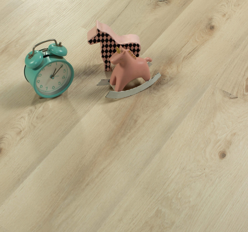 Изображение товара SPC плитка ClusterFloor CL2001_001 43 класс толщина 5 мм бежевый дерево замковое соединение