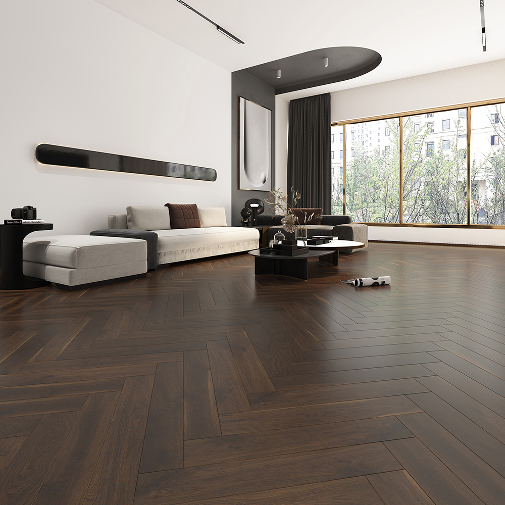 Изображение товара Ламинат Lamiwood Chester Дуб Винчестер 12 мм 4 фаски 1.47 м², класс 34, монтаж ёлочкой